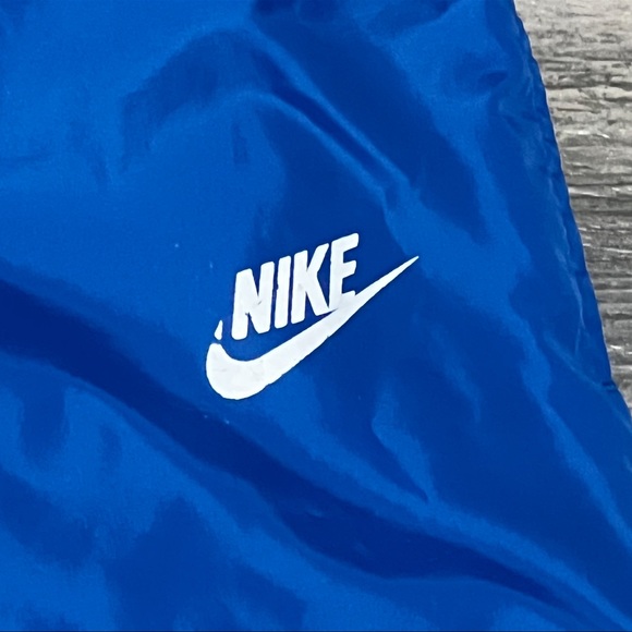 Vintage Nike Windbreaker Pants Royal Blue Men’s XL Extra Large Drawstring 34X34 - Picture 8 of 16